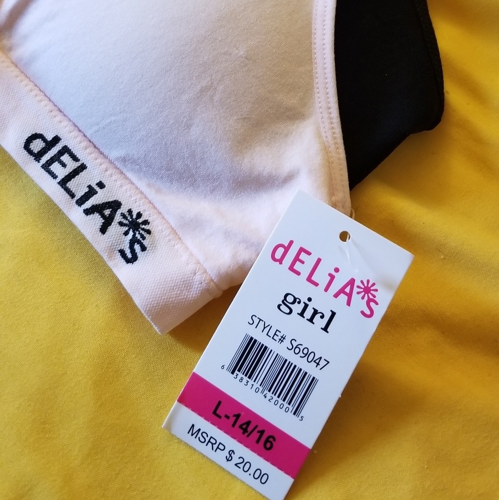 dELiA's girl Bras